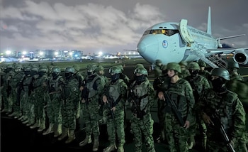 El despliegue sucedió por disposición