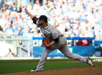 El abridor venezolano Antonio Senzatela.