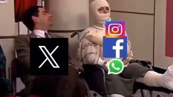 Memes por la caída de