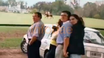 Una de las fotos familiares