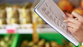 Ir al supermercado con una