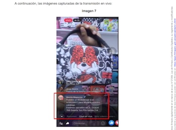 La denunciada publicitaba los productos sin licencia a través de transmisiones en redes como TikTok.