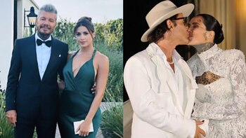 Marcelo Tinelli se luce junto