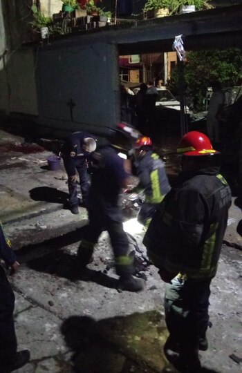 Equipo de PC y Bomberos