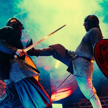 Los combates entre vikingos totalmente