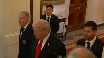 Messi, en la Casa Blanca