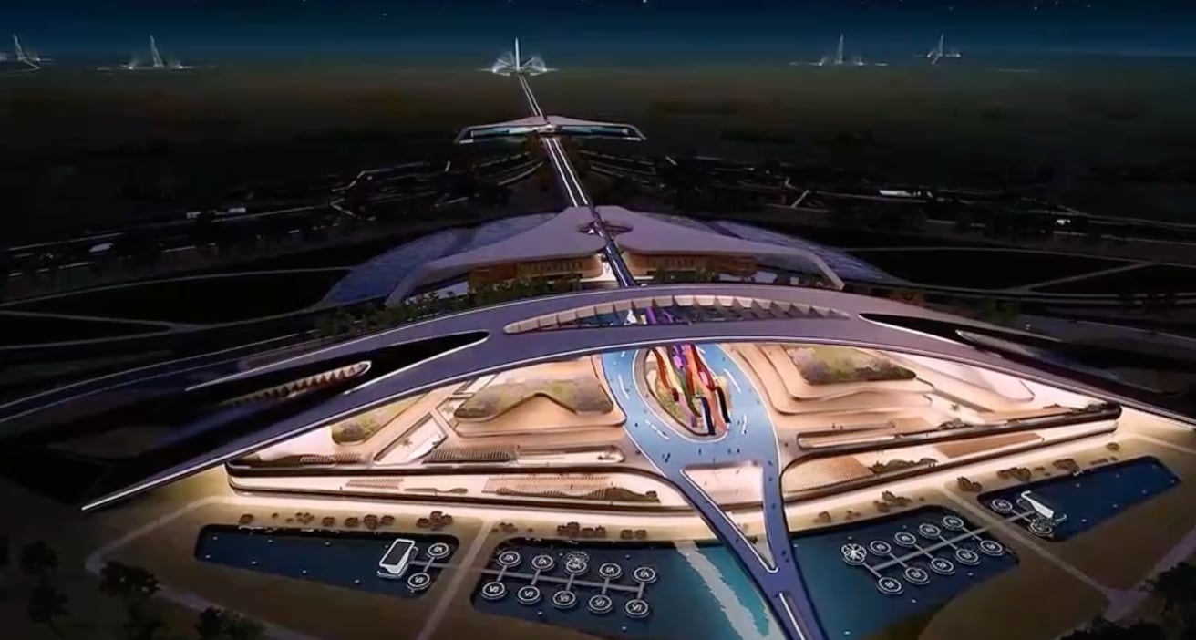 El puerto estaría listo para 2030. (Captura de pantalla/ Ecuavisa)