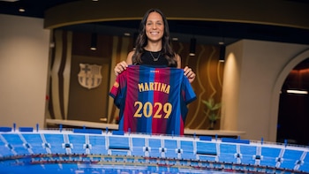 Martina Fernández: "He crecido mucho y lo daré todo por este escudo"
