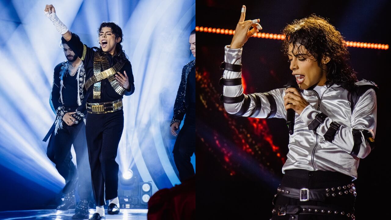 Gabriela Villanueva es la imitadora de Michael Jackson.