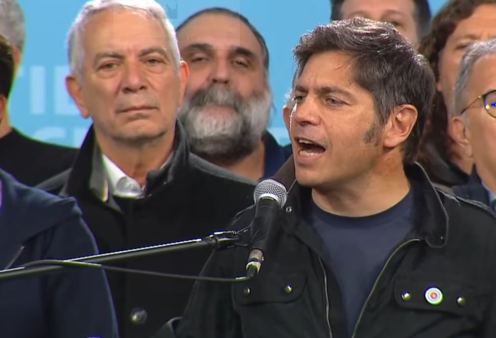 Kicillof encabezó el acto de La Matanza