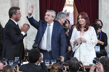 Alberto Fernández y Cristina Kirchner