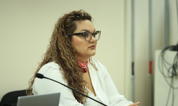 Yendry Patricia Quirós Conejo, conocida como “La Colocha”, fue condenada a un mes de prisión por amenazas contra Ariel Robles. Credito: Diario Extra