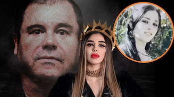 En medio de la superación de su libertad condicional, la esposa de Joaquín Guzmán reveló un cartel de su campaña como reina de belleza en la Feria del Café y la Guayaba. (Especial)