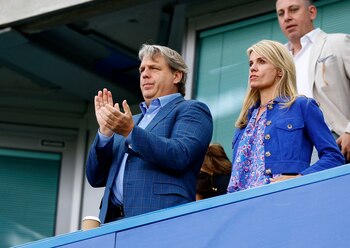 Todd Boehly, en un palco