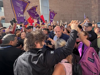 Javier Milei visitó Córdoba en