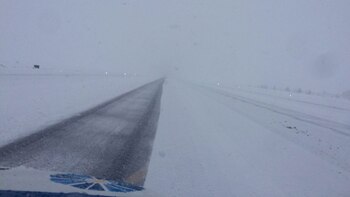 Operativo Nieve en el aeropuerto