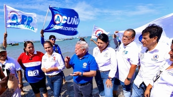 César Acuña en Piura. |