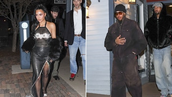 Kim Kardashian y Lewis Hamilton: