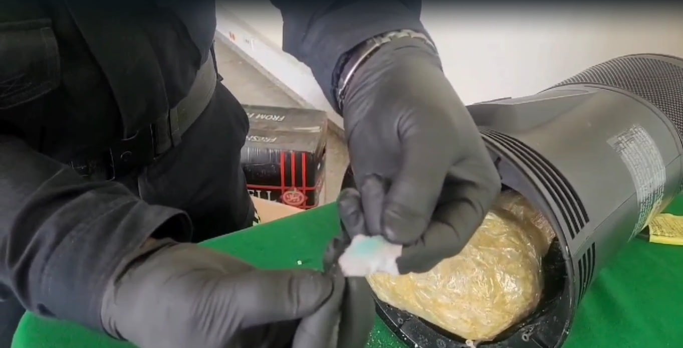 en de referencia - El decomiso de marihuana frustró la distribución de más de 60.000 dosis en el mercado internacional - crédito Policía Nacional de Colombia