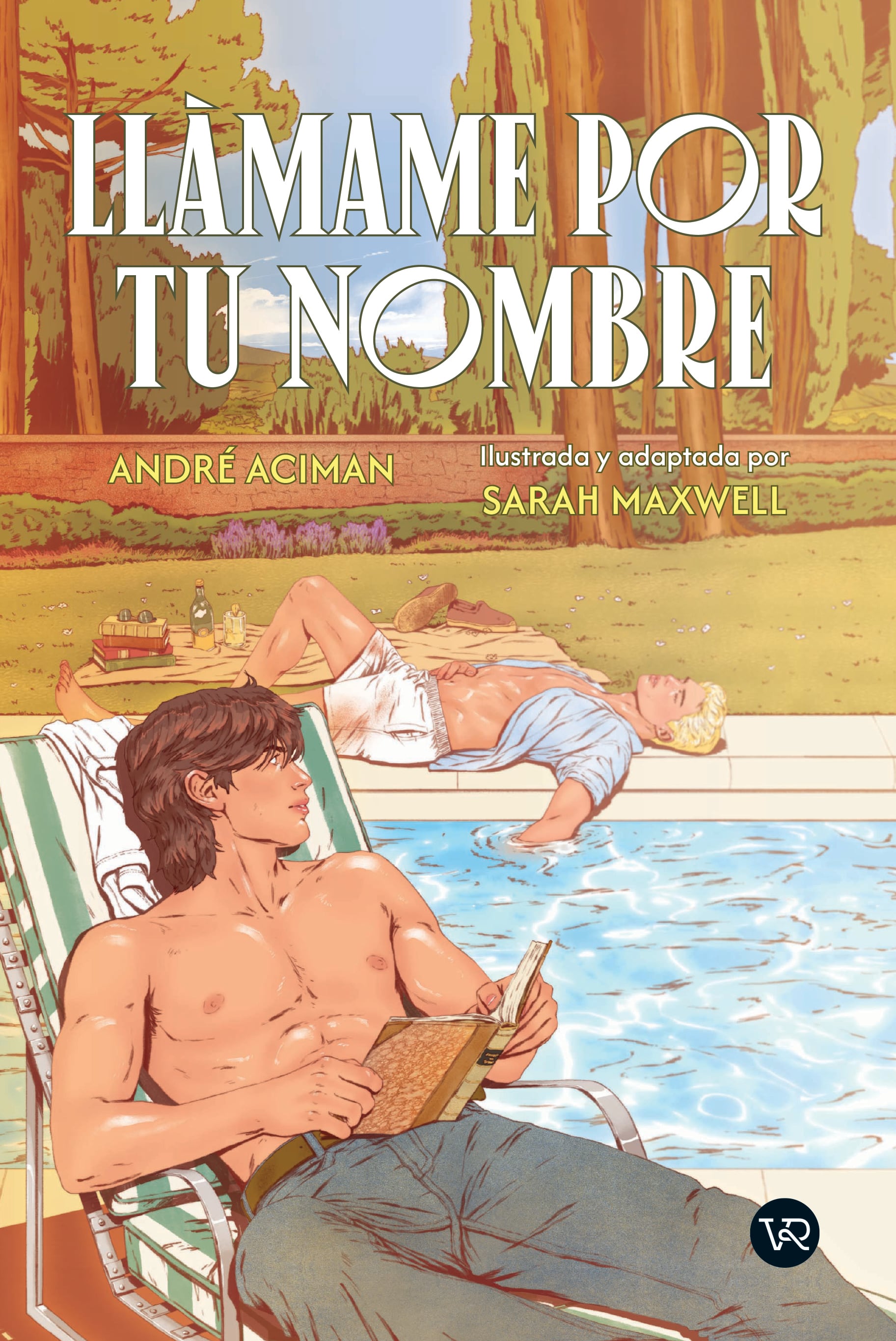 Llámame por tu nombre sumó una novela gráfica ilustrada por Sarah Maxwell y publicada por VR Ficción de VR Editoras - (Gentileza de VR Editoras)