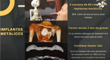 Uno de los cuerpos presentaría