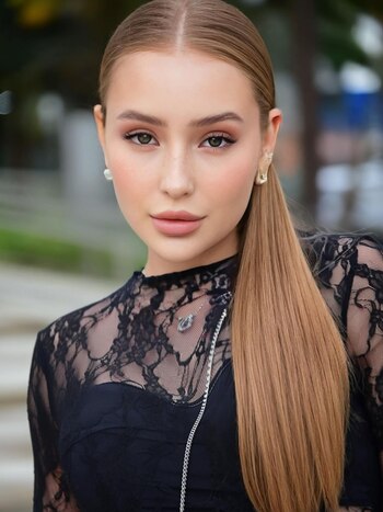 La modelo acudió a una