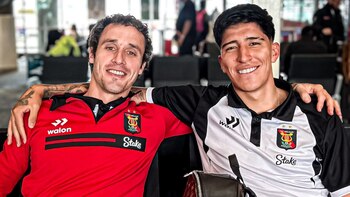 Horacio Orzán y Matías Lazo serán titulares en Ibagué. - Crédito: FBC Melgar