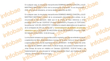 La UDEF sitúa a Zapatero como intermediario de operaciones de oro, níquel y petróleo venezolano con compradores chinos y suizos. (Captura de pantalla del informe de la UDEF)