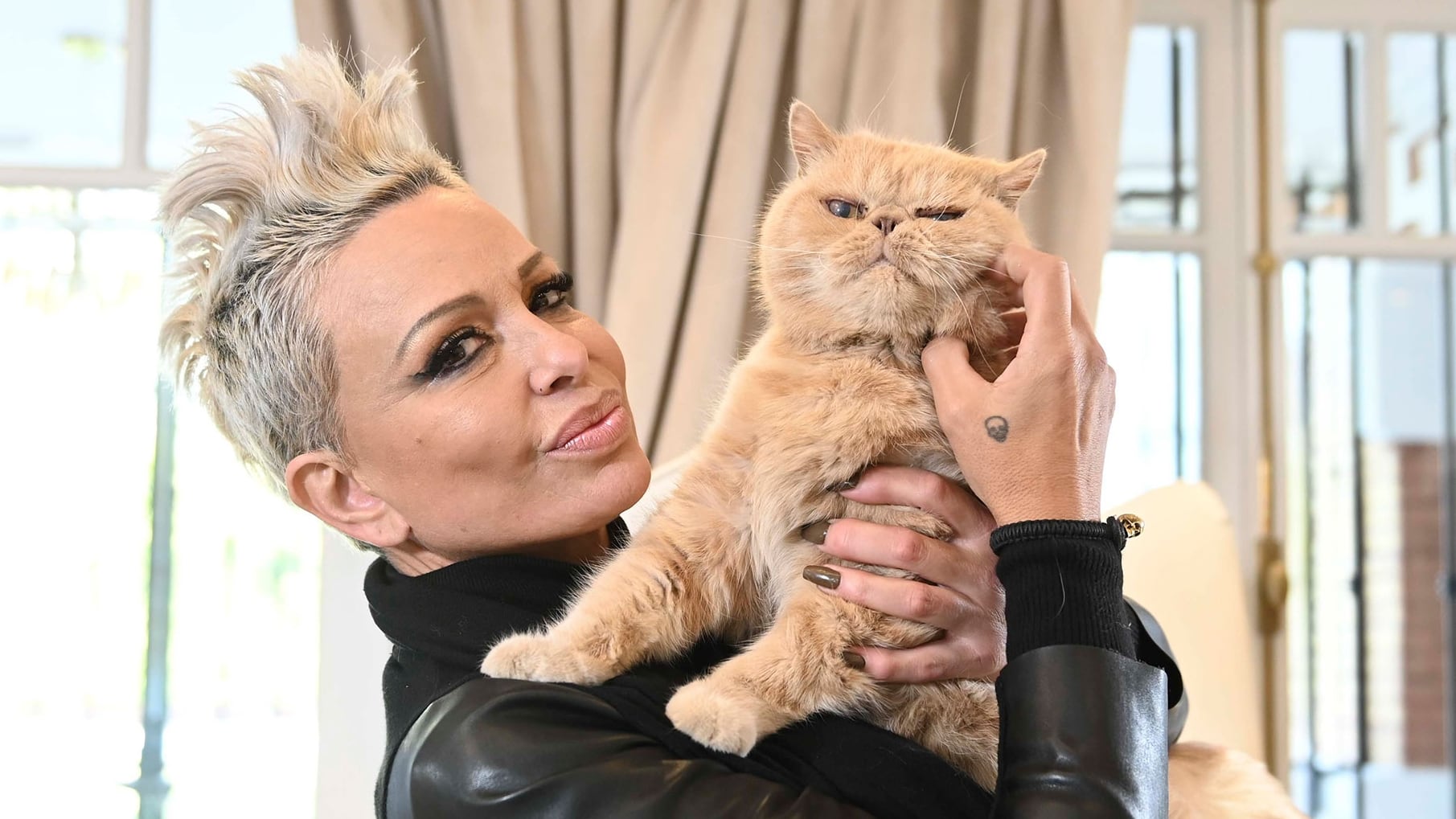 Daniela Cardone reveló en televisión que conserva siete gatos embalsamados en una habitación de su casa en Monserrat