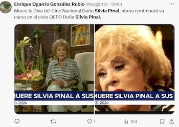 Usuarios reaccionan a la muerte