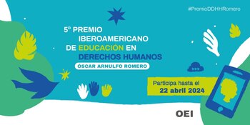 22/01/2024 La OEI abre la convocatoria para la V Edición del Premio Iberoamericano de Educación en Derechos Humanos.
La Organización de Estados Iberoamericanos para la Educación, la Ciencia y la Cultura (OEI) ha abierto la V convocatoria para su Premio Iberoamericano de Educación en Derechos Humanos con el que reconoce el trabajo de instituciones en la promoción y defensa de los derechos humanos desde la educación no formal, según ha informado la entidad en un comunicado.
SOCIEDAD
LA ORGANIZACIÓN DE ESTADOS IBEROAMERICANOS (OEI)