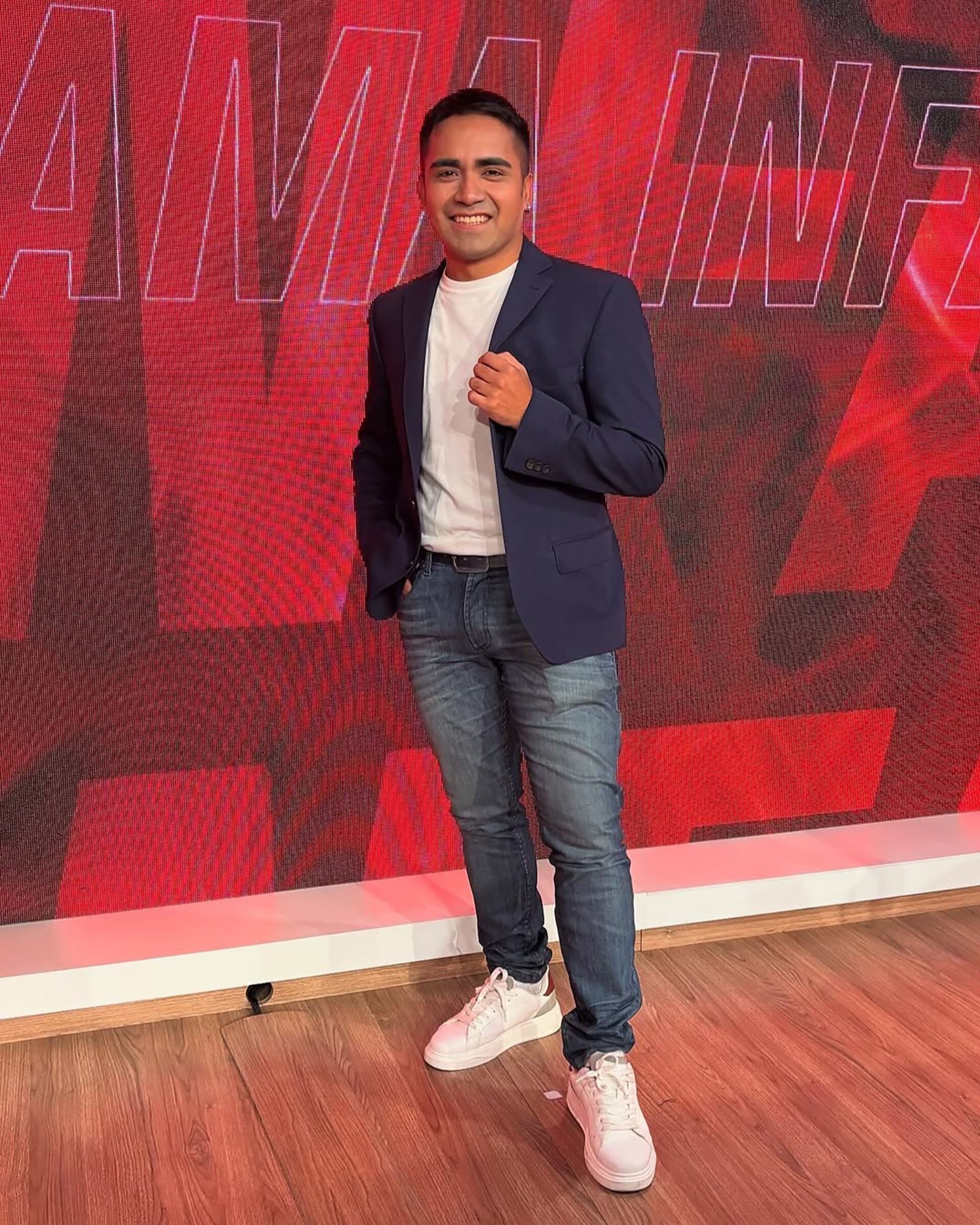 El periodista se sumó también a Infama, con Marcela Tauro (Gentileza Oliver Quiroz)