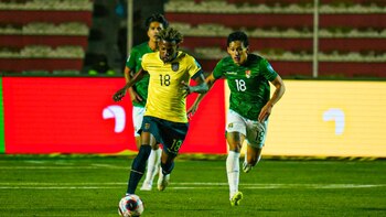 Ecuador está venciendo a Bolivia