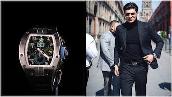 El millonario reloj que El Bogueto llevó a La Mañanera: ¿cuánto cuesta?
