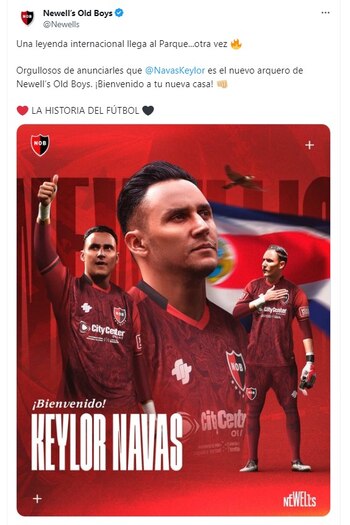 El anuncio de Newell's donde