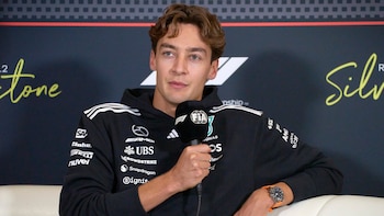 El piloto de Mercedes, George