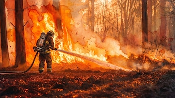 Por qué los incendios forestales aumentan el riesgo de inundaciones extremas