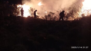 Incendio en parque nacional Chingaza: