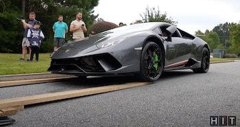 Un Lamborghini Huracán Performante se