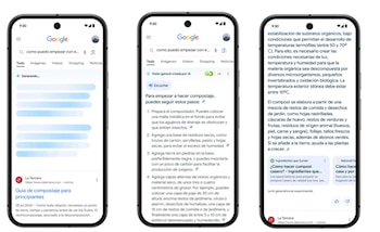 Estos resultados con IA anteriormente no estaban disponibles en español. (Google)