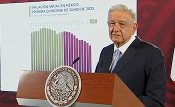 AMLO mostró en su conferencia