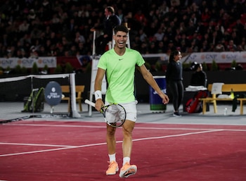 El tenista español y su