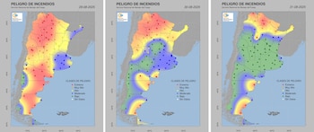 Las imágenes difundidas por el