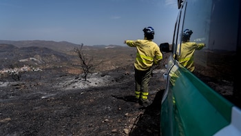 Carlos III traslada sus condolencias al Rey Felipe VI por las víctimas del incendio de Los Gallardos
