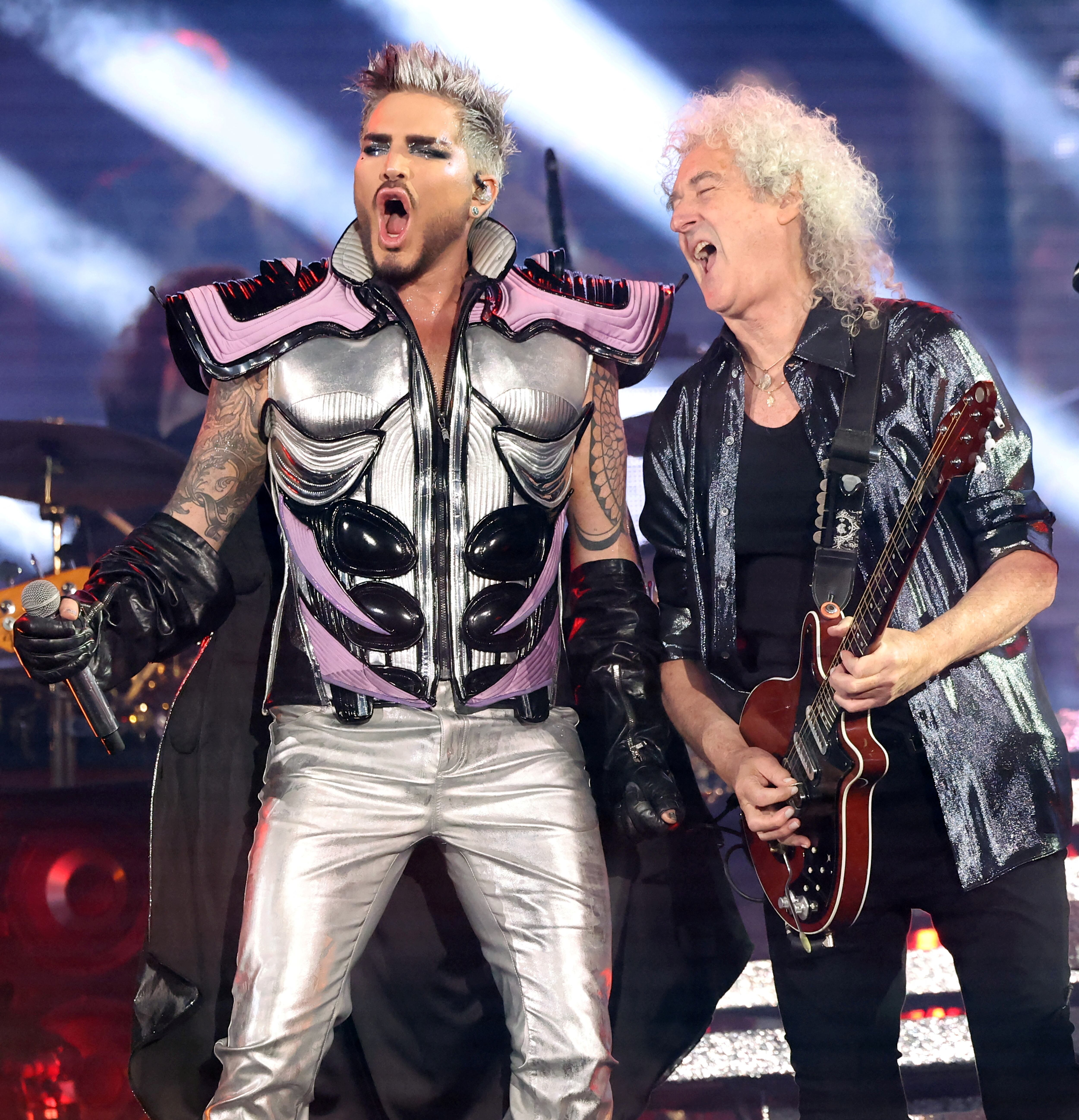 Brian May aseguró que Adam Lambert ha aportado nuevas perspectivas a las canciones de Queen REUTERS/Mario Anzuoni