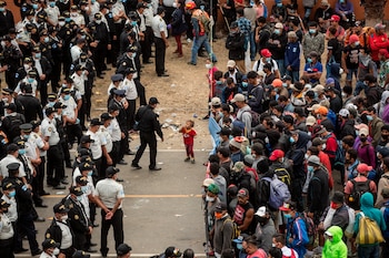 La policía guatemalteca disuelve la