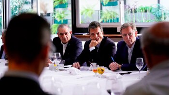 Sergio Massa este mediodía en