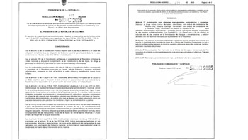 El presidente Gustavo Petro autorizó