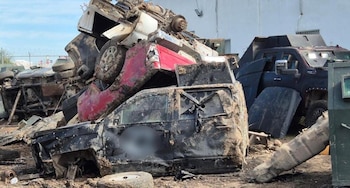 En total fueron destruidas 30