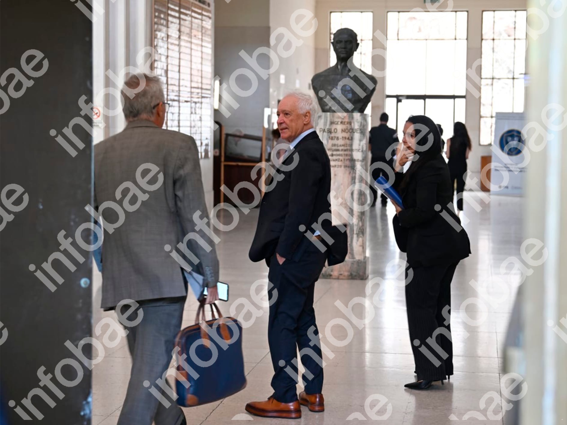 Víctor Blanco, esta mañana en Tribunales